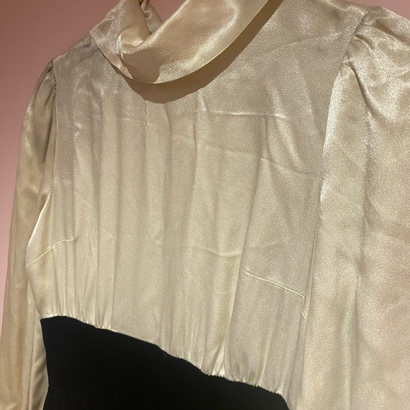 60s vintage velvet dress - Picture 3 of 6